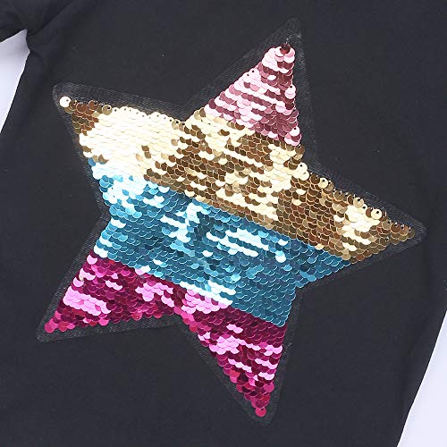 Boys Girls Magic Flip Sequins T-Shirt Short Sleeve Crew Neck Tops Kids Reversible Sequin Tees 12 Months to 8 Years3