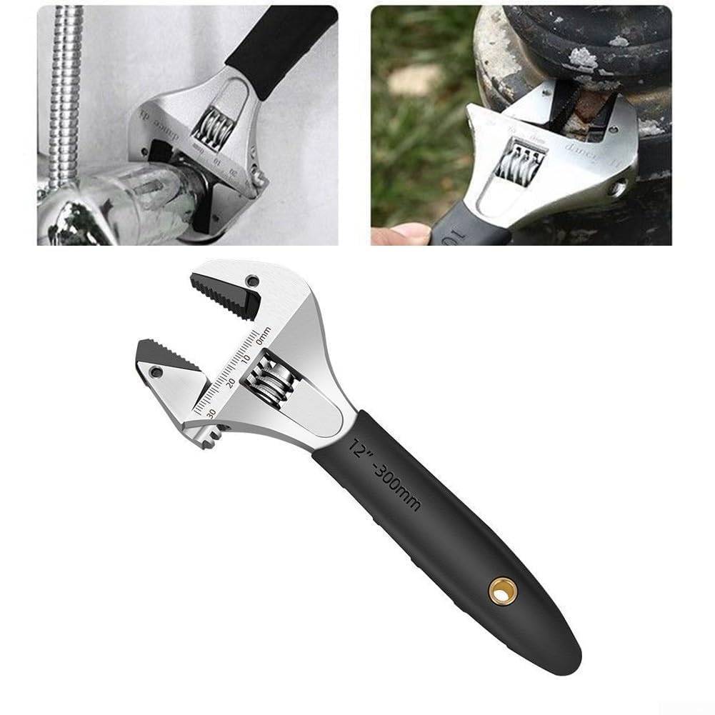 Chiavi, Chiave A Cricchetto Regolabile for Tubi for Carichi Pesanti Potenza Rapida(10inch)