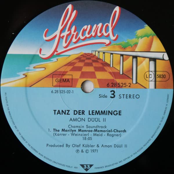 DOPPEL - VINYL - LP = TANZ DER LEMMINGE = AMON DÜÜL II