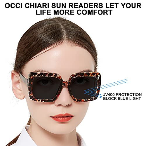 Image of OCCI CHIARI Narrow Reading Glasses Women Colorfull Cute Readers for Petite Face