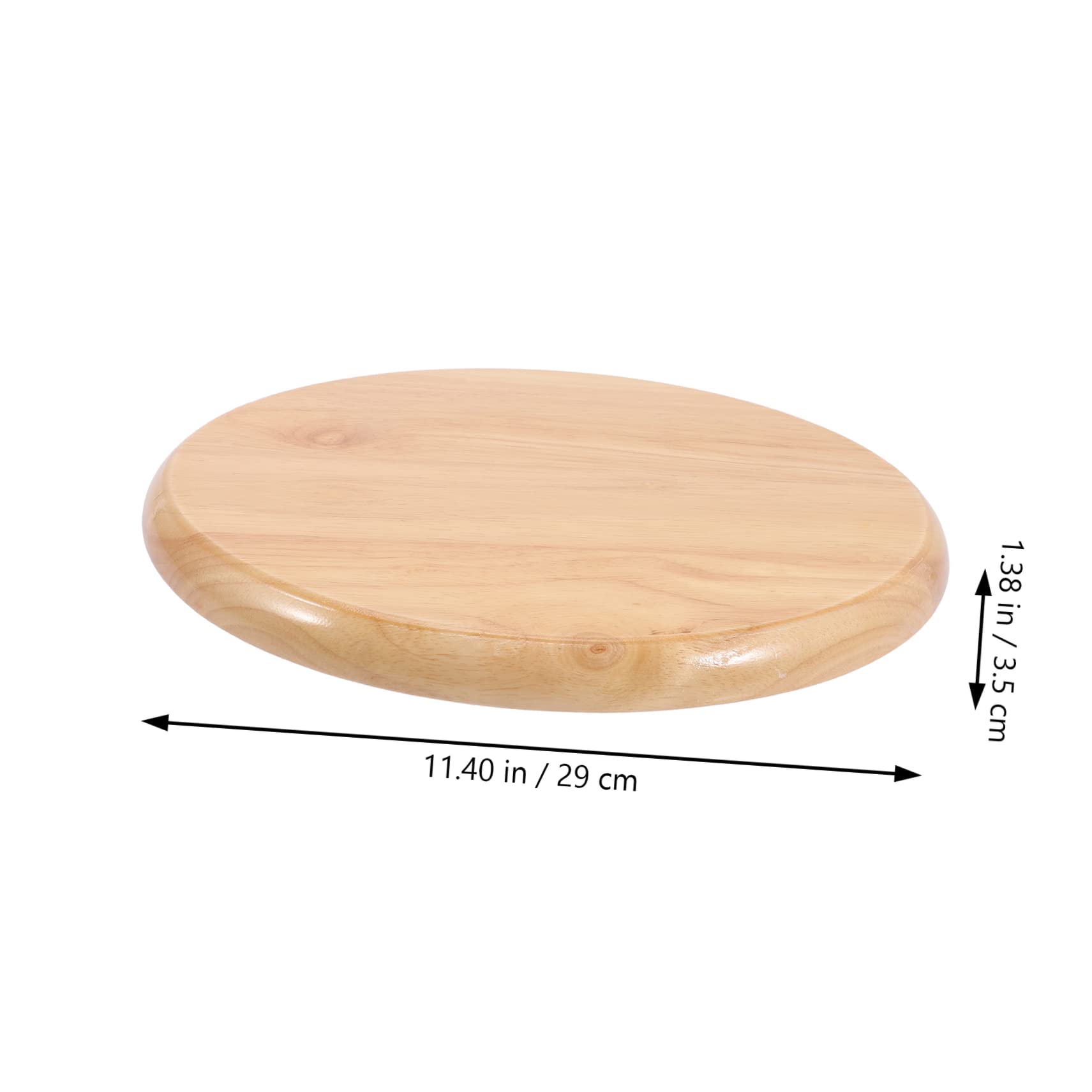 WOONEKY Sedile Sedia 2 Pcs Sedili Di Ricambio Industriali Sgabello Con Serratura Della Porta Del Capannone Sedia Rotonda Sedile In Legno Pezzo Di Sedile Fornitura
