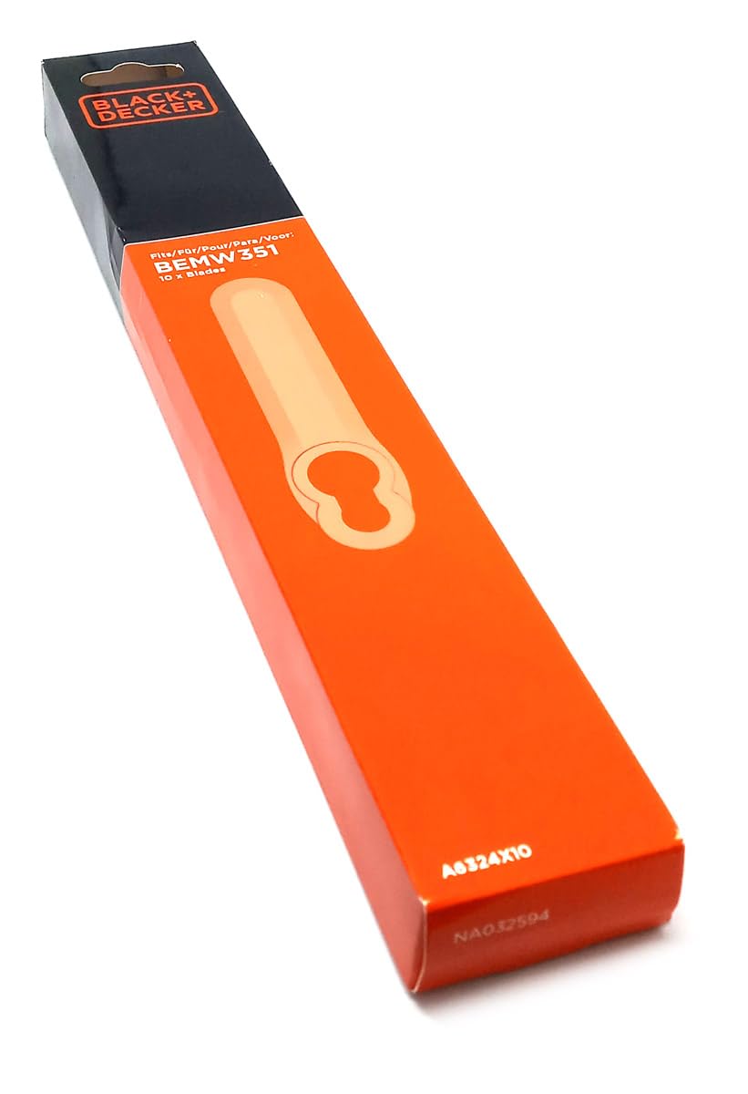 BLACK+DECKER Lame Per Rasaerba - Pack Da 10 Per Modelli A Cuscino D'Aria BEMWH551-QS - Foto 8