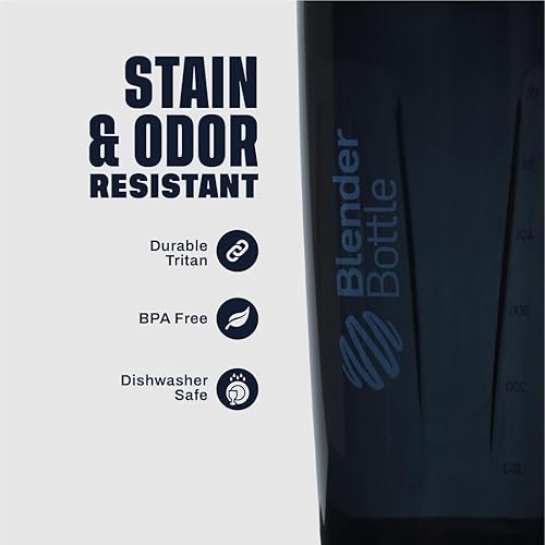 Miniatura 5 de BlenderBottle Sport - Tritan - 24 oz - Negro a todo color