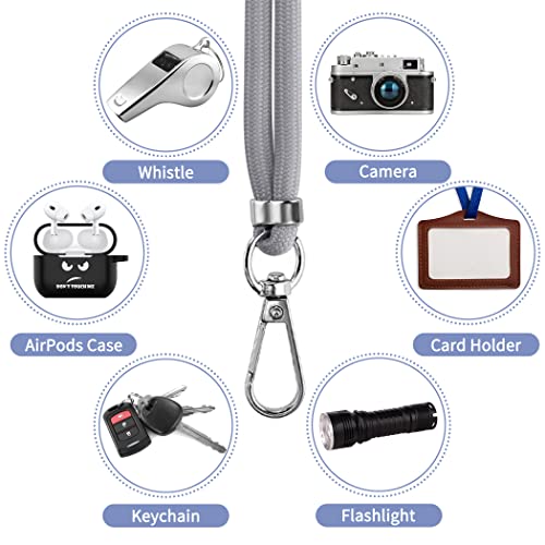 Cell Phone Lanyard 2 Pcs-1 Pcs 30"(Neck Strap×1)+8"(Wrist Strap×1) Black - Photo 102 sur 115