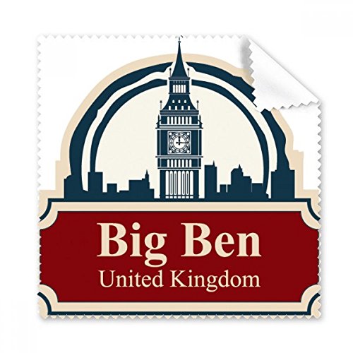 Chiffon de nettoyage pour écran souvenir de Londres et Big Ben au bureau