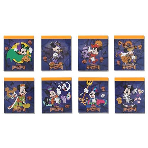 Amazon.co.jp: ディズニー ハロウィーン 2023 メモ 8個セット 東京