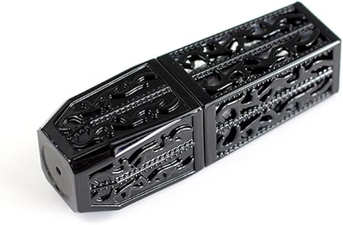 Vintage Hollow Out Empty Lipstick Tubes,Refillable Coffin Shape Lip Balm Tubes Lip Gloss Tube Holder Containers With Lids For Diy Make Up Cosmetic Travel Daily Life