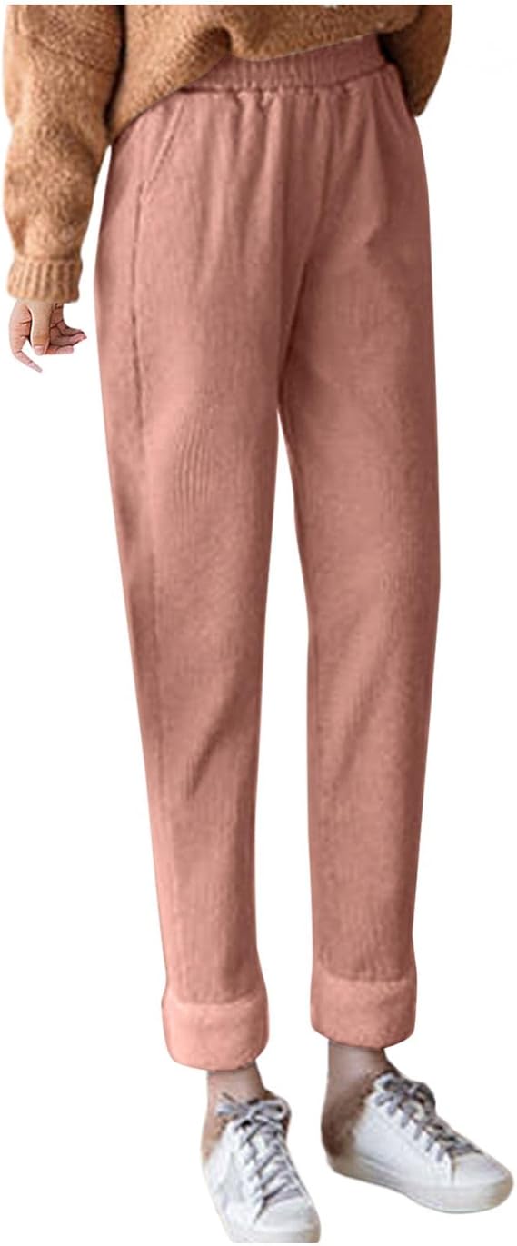 Amazon 裏起毛パンツ Yuede 1 レディース 裏ボア ジョガーパンツ スウェットパンツウエストゴム 冬 厚手 ルームウエア ゆったり ジャージ 下 スウェット パンツ ジョガーパンツ カジュアル スポーツ おしゃれ ロングパンツ ズボン ヨガ ゆったり ロングパンツ 通販