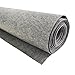 Produktbild Bastelfilz 1m Meterware Filz 90cm x 1,5mm Dekofilz Taschenfilz Filzstoff 39 Farben, Farbe:grau meliert