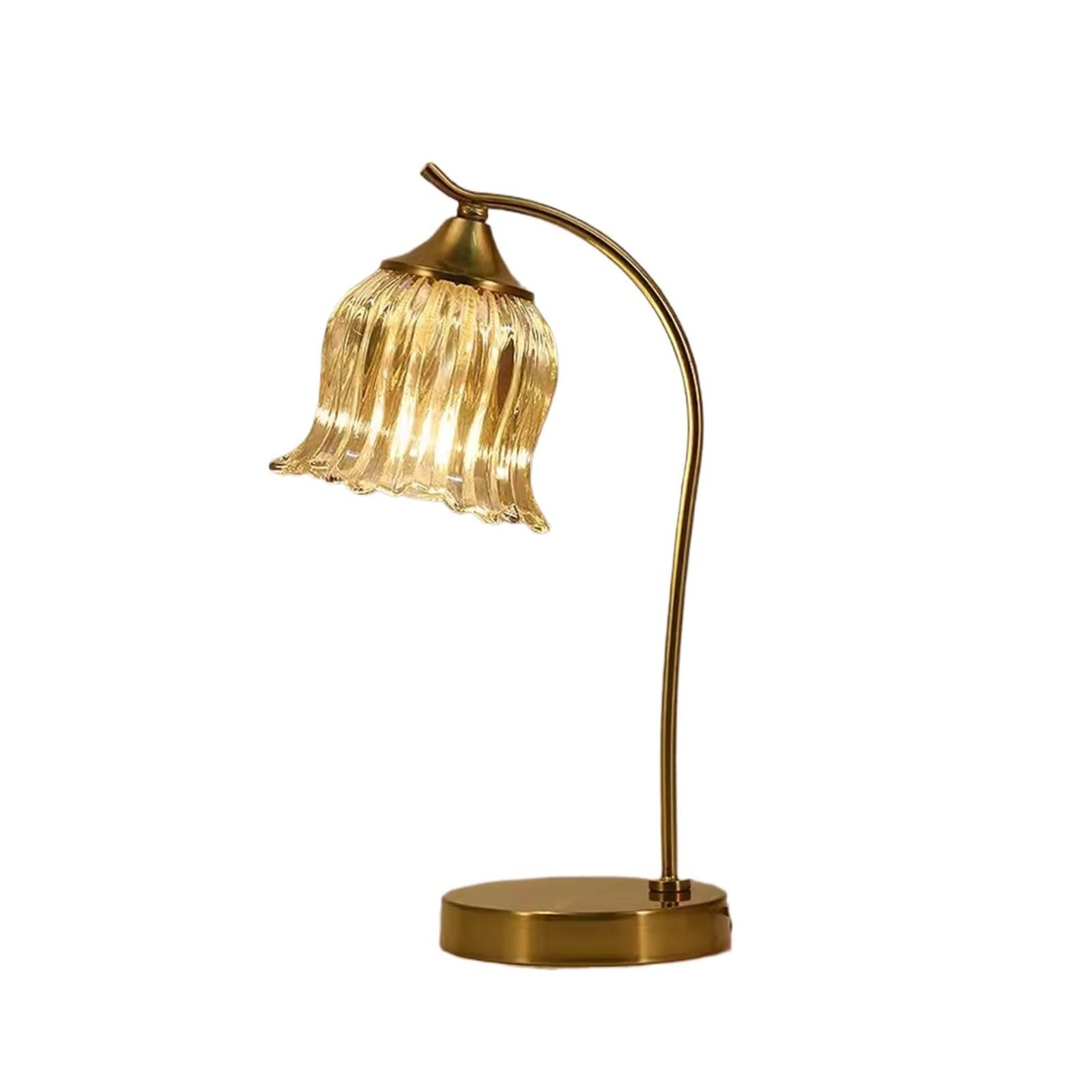 ZENY896V Bedside Lamps Crystal Table Lamp Bedroom Bedside Vintage Light Luxury Wedding Long Gift Ambiance Master Lamps Home Decor(D)