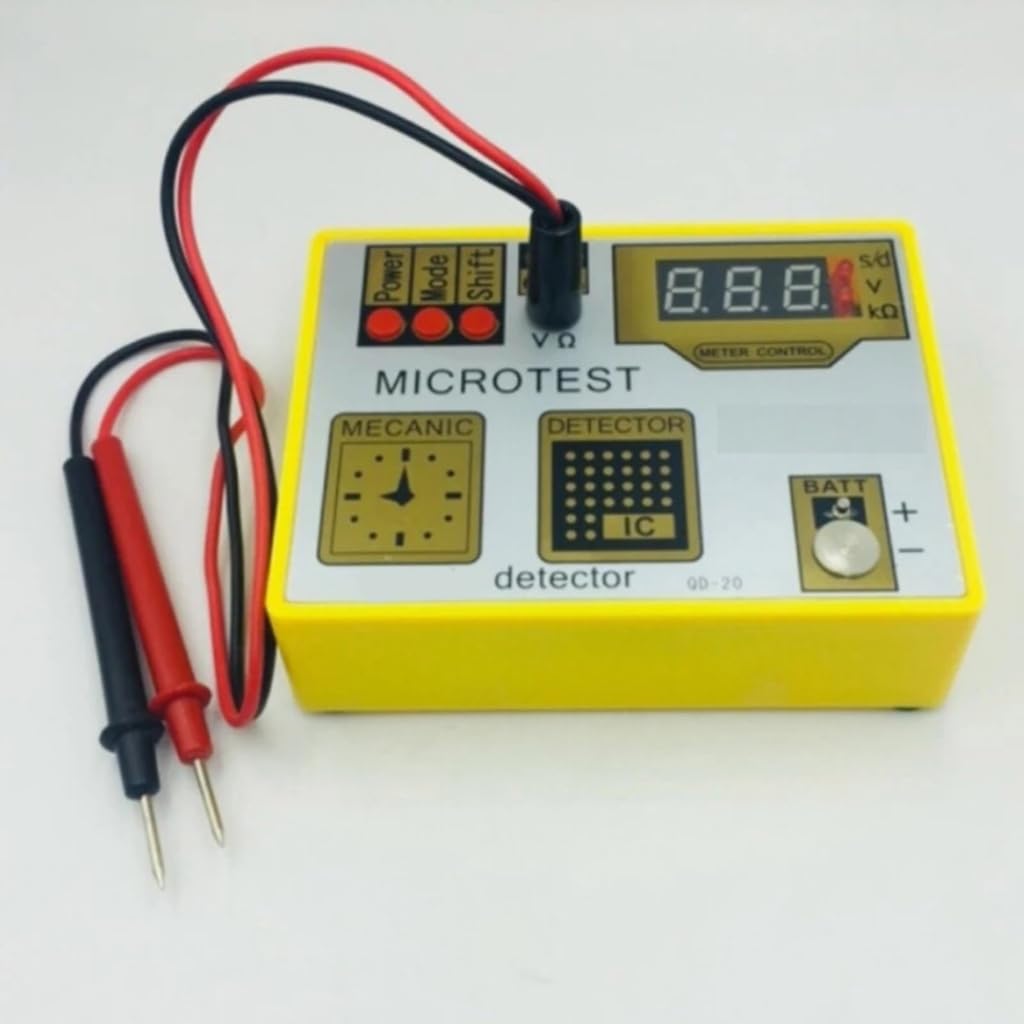 Przenośny tester baterii zegarka i analizatory ruchu do użytku profesjonalnego i DIY