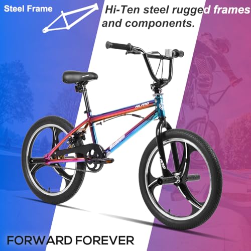 Hiland 20 Inch 3 5 Spoke Kids BMX Bike for Boys Girls Ages