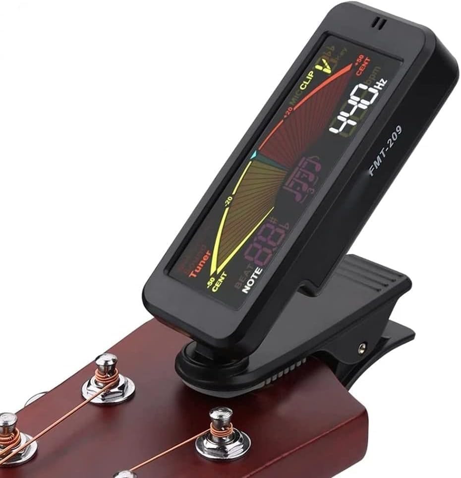 Tuning 3 w 1 cyfrowy tuner Clip-On gitara/metronom i generator tonów / do gitary chromatycznej, basu, ukulele, skrzypiec