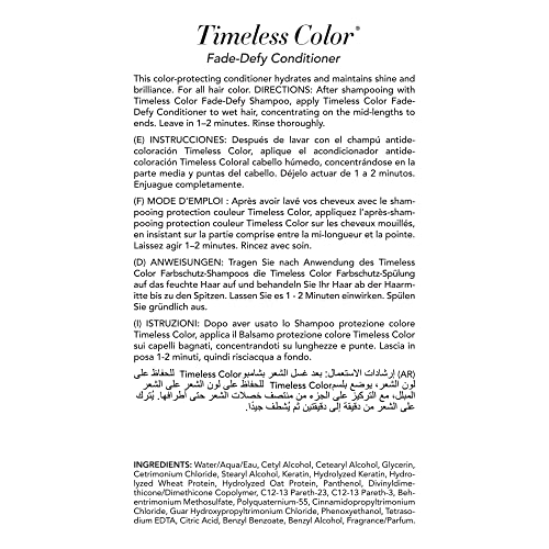 Keratin Complex Timeless Color Fade-Defy Conditioner For Unisex 13.5 oz Conditioner - Image 2
