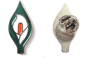 The Gents Cave Irish Ireland Easter Lily Pin Badge - Republican Rising (2 Pack)