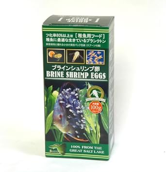 Amazon ブラインシュリンプ卵 100g g 5入 日本動物薬品 餌 通販