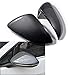 Astra Depot Pair Carbon Fiber Side Door Mirror Cover Cap Compatible with 13-17 18 19 2020 VW Golf 7 MK7 R GTI GTD Hatchback/Estate