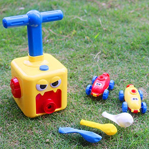 BAKAM Power Balloon Car Toy for Kids, Balloon Powered Car Children\'s Science Toy, Inflatable STEM Balloon Pump Cars Racer Kit for Boys Girls - Thumbnail 6