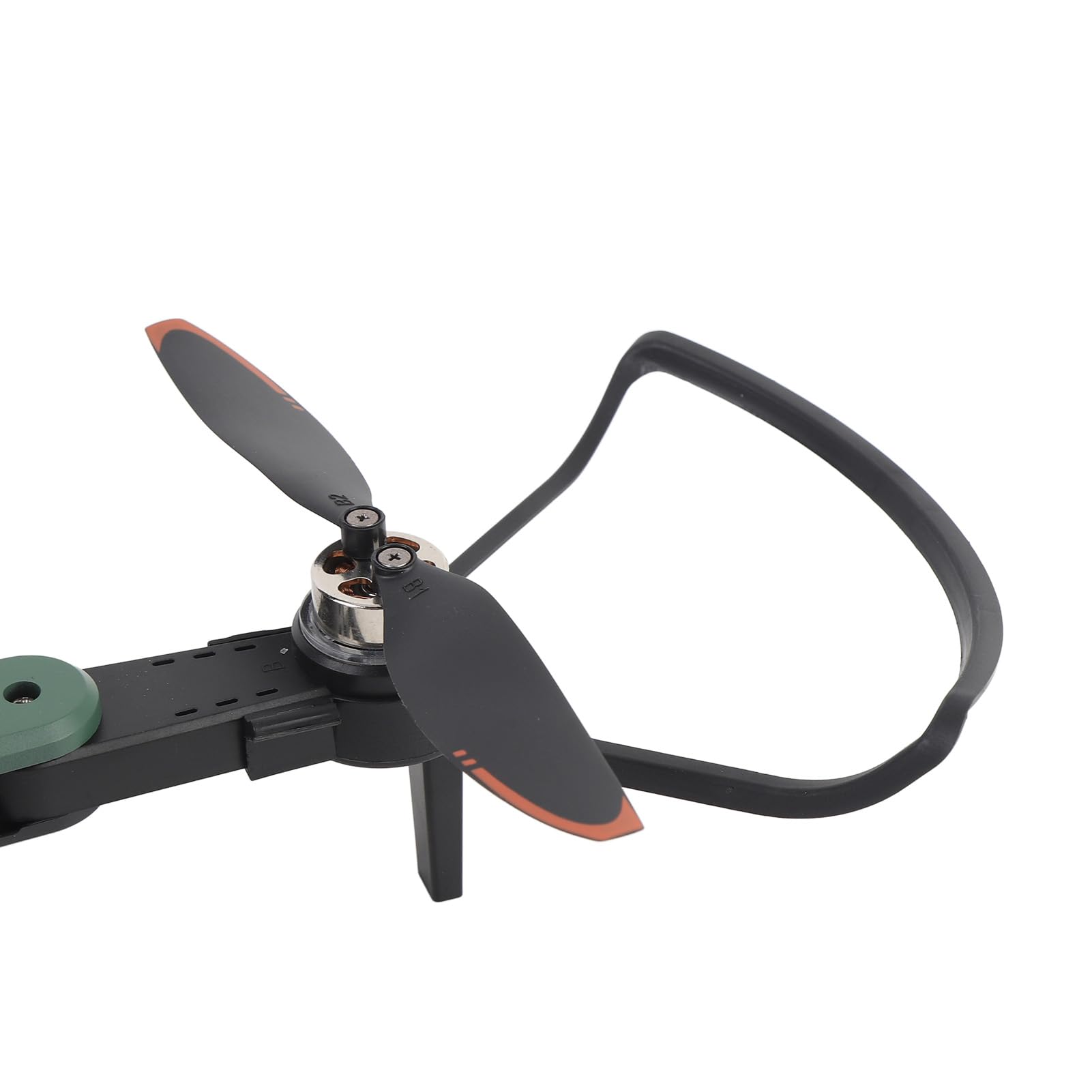 RC-Drohne mit Bürstenlosem Motor, HD-Doppelkamera-Quadrocopter Zur Hindernisvermeidung, ESC-Anti-Shake-Funktion, GPS-Rückführung, Optische Hover-LCD-Fernbedienung (3 Batterien)