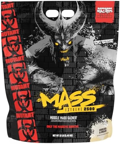 Mutant Mass Extreme 2500, Cookies & Cream - 5450g