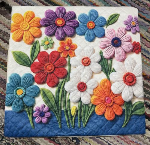 Image of BALLEY Floral Printed Cushion Covers 40x40 cm, Pack of 5