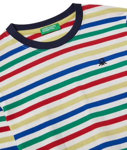 United Colors of Benetton T-Shirt M/L 3fnlg10k9 Camiseta, Multicolor, 1 año para Niños