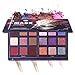 UCANBE Pro Eyeshadow Palette With 12pcs Makeup Brushes Set Matte Shimmer Eye Shadow Pallete Ultra Pigmented Natural Waterproof Long Lasting Powder Cosmetics Set (Set 1)