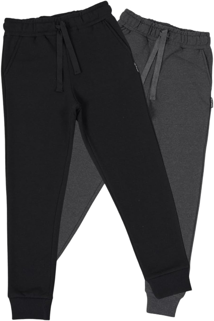 Thick Cotton Boys' Sweatpants with Elastic Waistband, Elastic Ankles, and Pockets 67