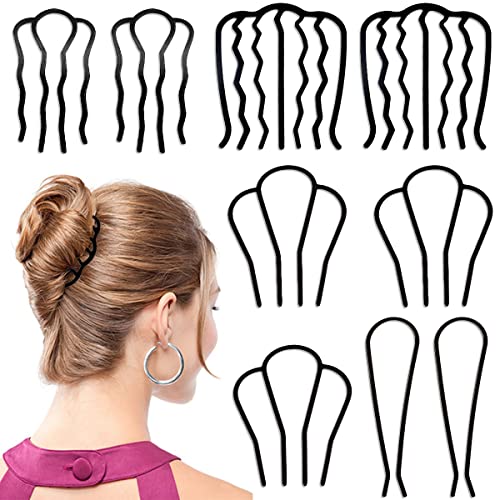 Set de 9 peines metálicos para cabello miniatura 1