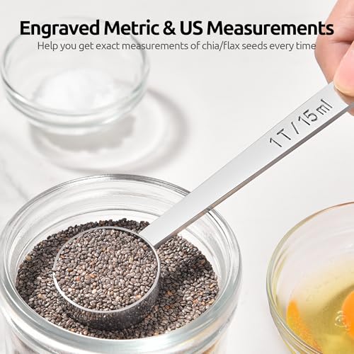 Image of U-Taste Coffee Scoop 1 Tablespoon, 4.3in Long Handle Tbsp Measuring Spoon