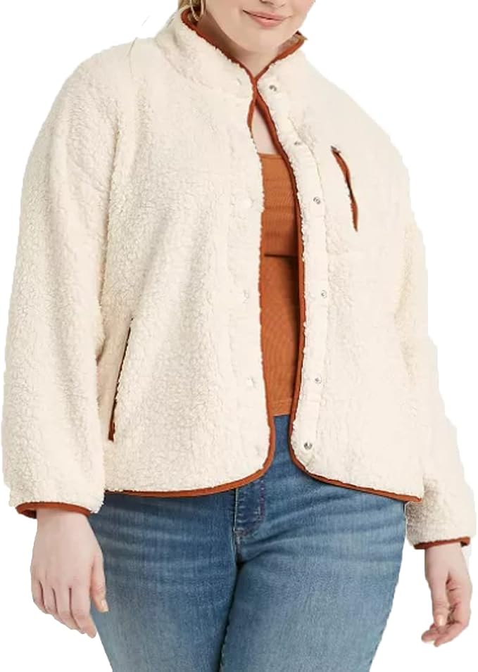 Faux Fur Sherpa Jacket 