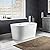 WOODBRIDGE B0088-B/N-Drain &O Bathtub, Brushed Nickel