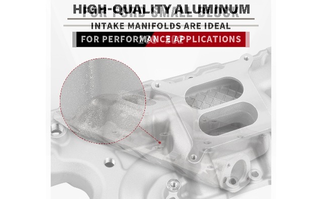 Amazon.com: FGJQEFG Intake Manifold Dual Plane Aluminum Compatible