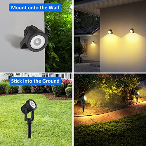 T-SUNUS Solar Spot Lights Outdoor Warm White - Image 4