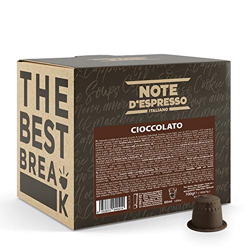 Note d´Espresso - Chocolate - Cápsulas compatibles con Cafeteras