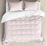 Millxiu 4 Piece Bedding Set Lightweight Soft Duvet Cover Set Super Adorable Cute Baby Bunnies...
