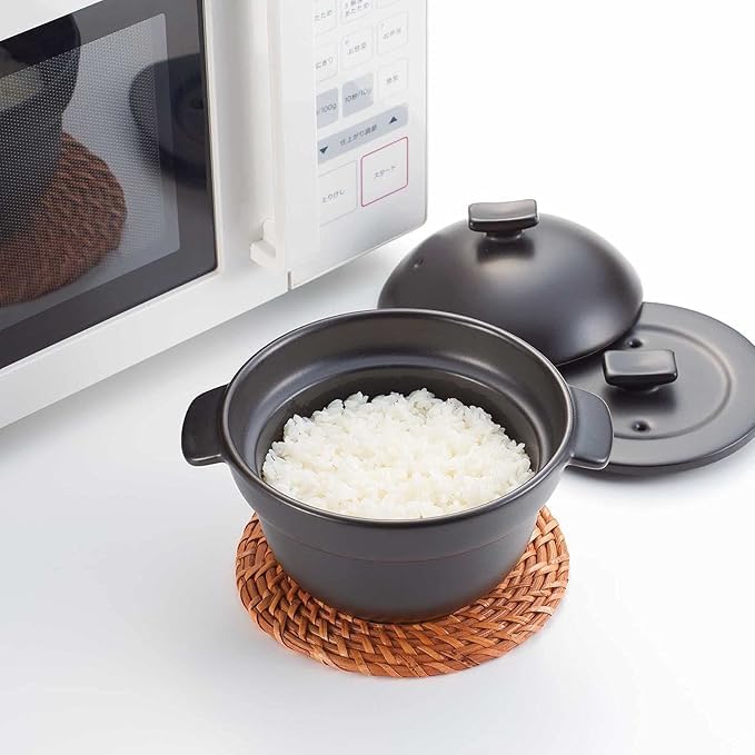 Amazon | 無印 良品 萬古焼 ごはん鍋 3合炊き ×1 ニコノコサンクス