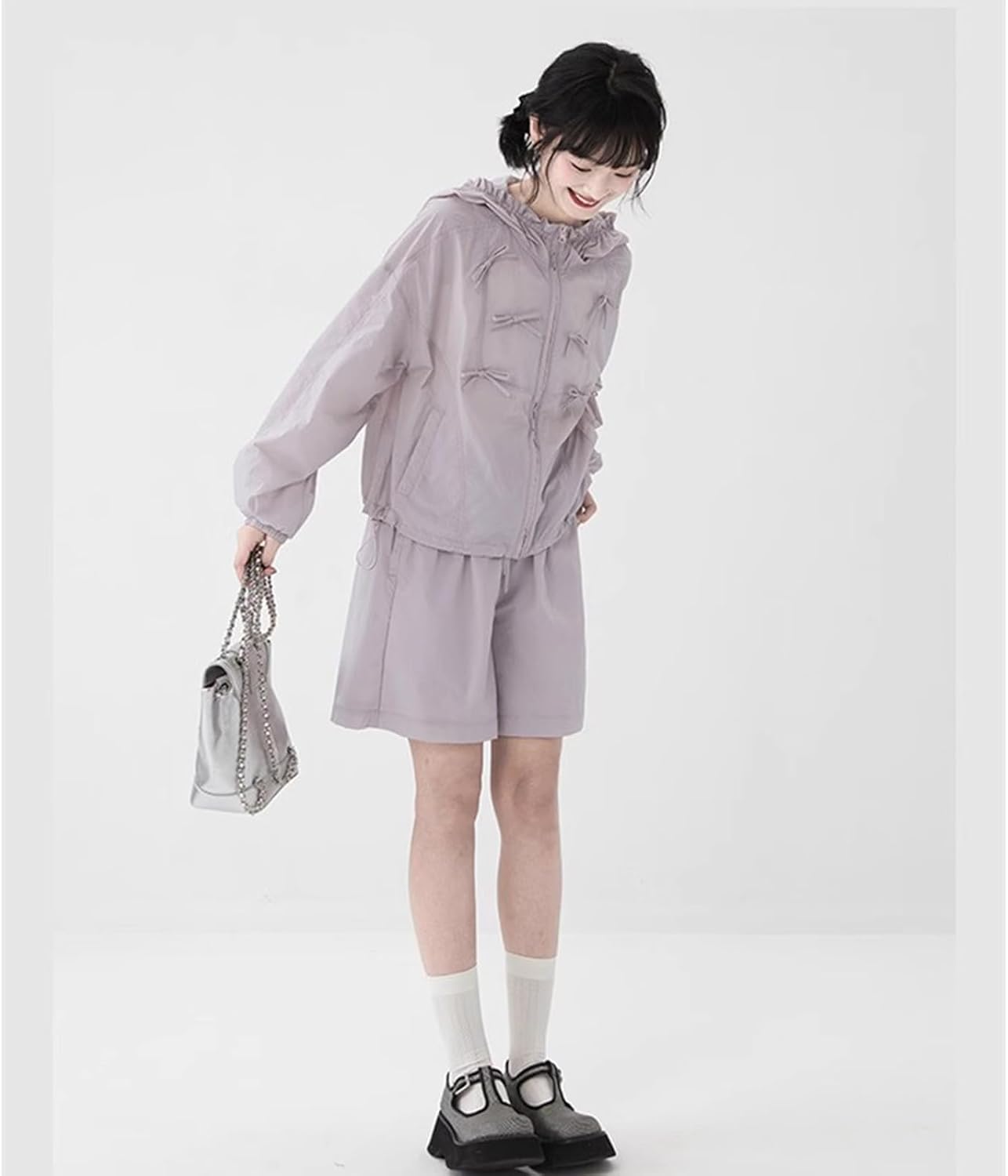 BURBERRY BLUE LABEL 肩リボンノバチェック タンクトップ36 バーバリー