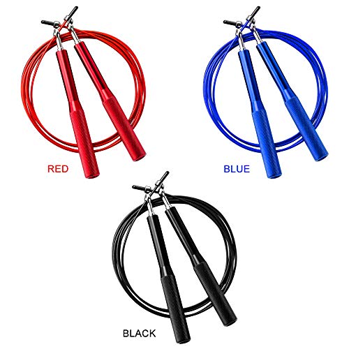 DECDEAL 10 pés de velocidade ajustável pular corda rolamento de esferas antiderrapante pular corda p