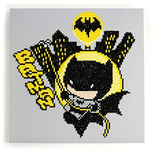 Camelot Batman Dotz Box Diamond Painting Kit Round Drill Picture Art Craft Home Ready to Hang Wall Decor 11x11x1 (CD2342005DB)