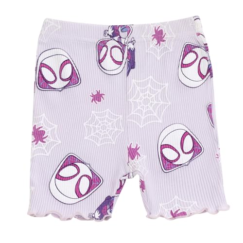 Image of Marvel Spidey and His Amazing Friends Girls' 2-Piece Tee and Bike Shorts Set for Baby & Kids