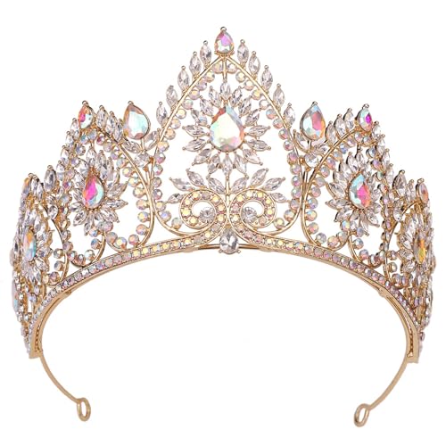 Bijoux bandeau anti-glisse en cristal d'eau pour coiffure mariage femme