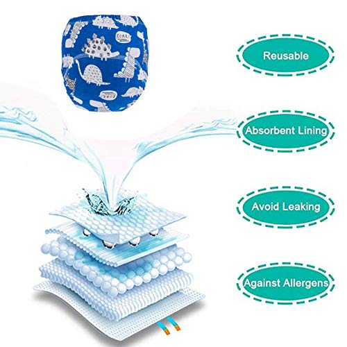 Image of Potty Training Pants for Boys Girls, Learning Designs Training Underwear Pants (8 Packs, 4-6T)