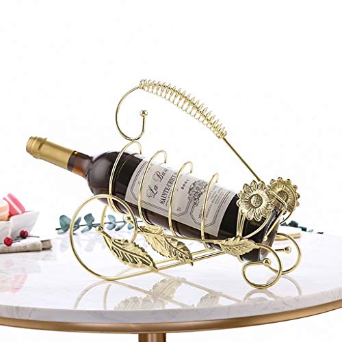 Soporte para Botella de Vino Individual de Hierro