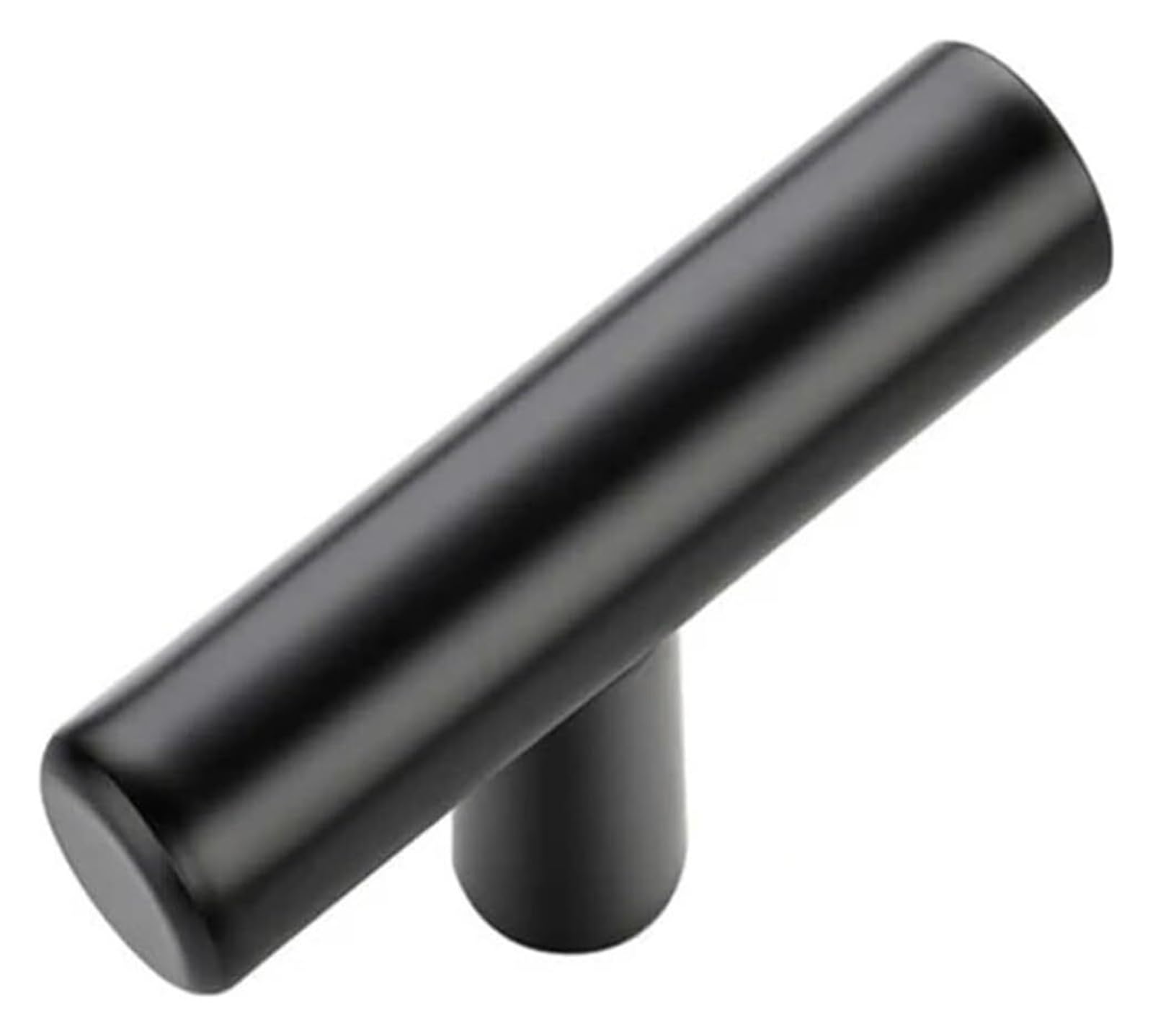 Gkirqvpe Svart Cabinet Knobs, Pack Of 10 Black Brushed Stainless Cabinet Knob Drawer Pull 5X1.2x3.1cm Kitchen Wardrobe