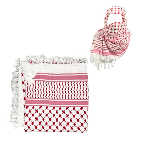 Palestine Scarf, Tactical Desert Scarf الاقصى Arab Arafat Scarf Keffiyeh Tassel Scarf Muslim Hijab Headband Shawl