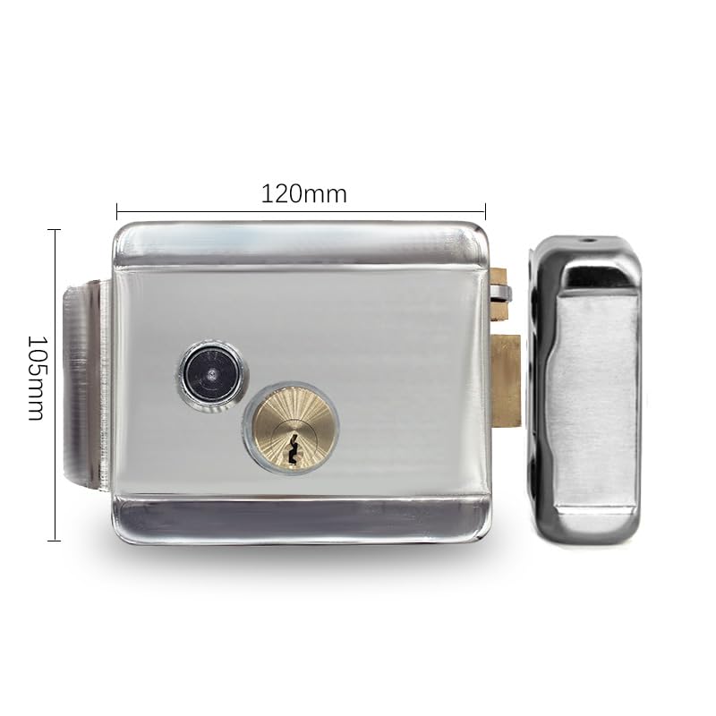 Serratura Elettrica 12V Fail-Secure Per Porte | Telecomando E Chiavi Incluse - Foto 5