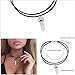 Tpocean 25pcs Black Velvet Multilayer Boho Long Lace-up Colorful Choker Necklaces with Pendant Stretch Plus Size Adjustable Sets for Women Girls