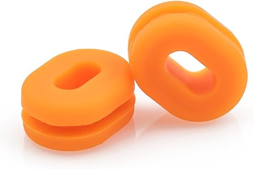 Lumenier Replacement Silicone Grommets for QAV210/180, QAV-R (2 Pack) - Orange