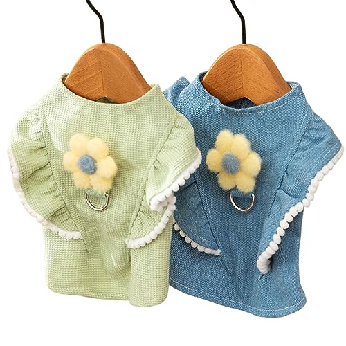 Cute Flower Pet Sweater Dogs Sweater for Winter Cute Coat for Small Medium Dog Dog Shirt for Winter Autumn